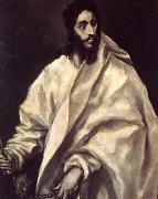 GRECO, El Apostle St Bartholomew Spain oil painting artist